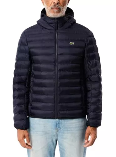 Lacoste Men's Jacket Chaqueta, Abysm, 48 para Hombre