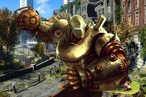 Sería una flipada que Bethesda metiese estos conceptos de Fallout: London en el próximo Fallout. Merecen ser canon