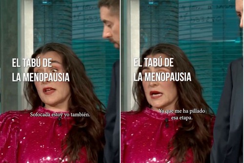 candela peña menopausia