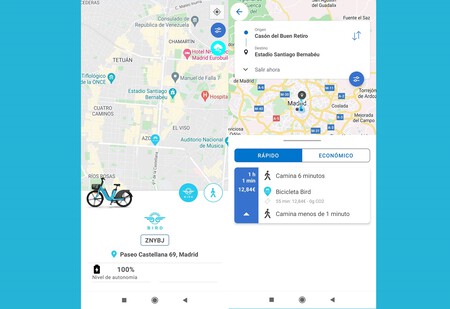 Bird Integra Sus Bicicletas De Alquiler Electricas En La Aplicacion De La Emt 002