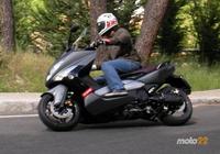 Prueba de la Yamaha TMAX 500 (1/4)