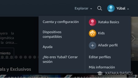 Que son y como crear perfiles de usuario en Amazon Prime Video