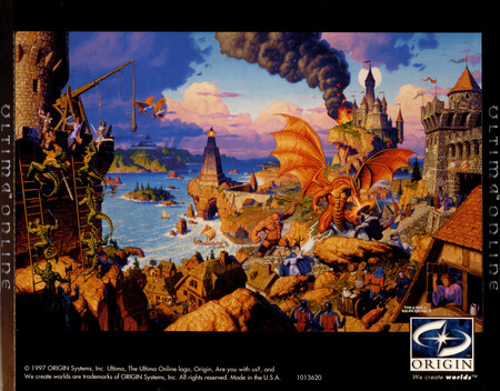 Upscaled Ultima Online Cover Art 1