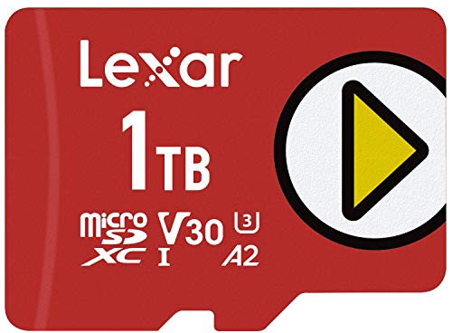Lexar Play Tarjeta Micro SD 1TB, microSDXC UHS-I