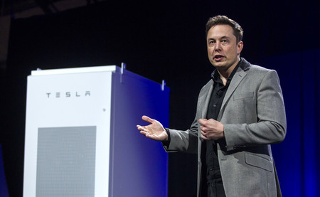 Elon Musk Tesla logo