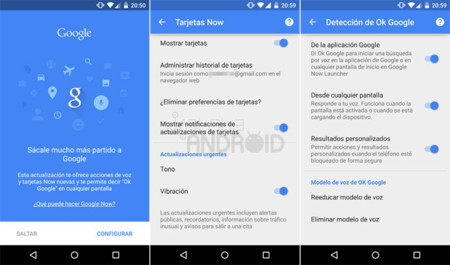 Google 4.1 para Android