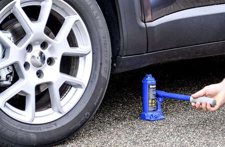 Gato hidráulico de botella de Michelin en Amazon