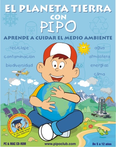 el planeta tierra con pipo