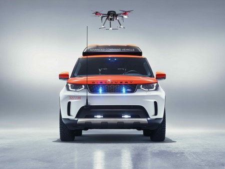 El nuevo Land Rover Discovery Project Hero incorpora un dron en el techo, pero no es para jugar