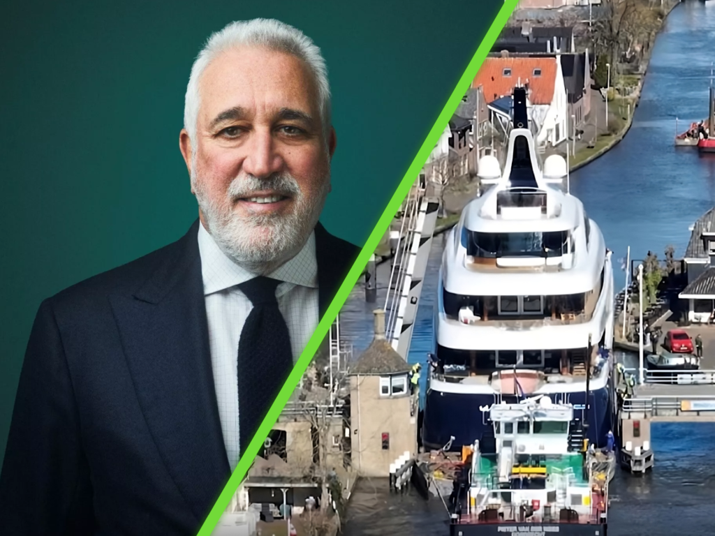 El reto no fue construir un yate de 200 millones y 80 metros, sino llevarlo al mar sin destruirlo  . Noticias en tiempo real