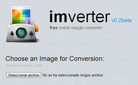 ImVerter: Convierte tus imágenes, gratis y en la nube