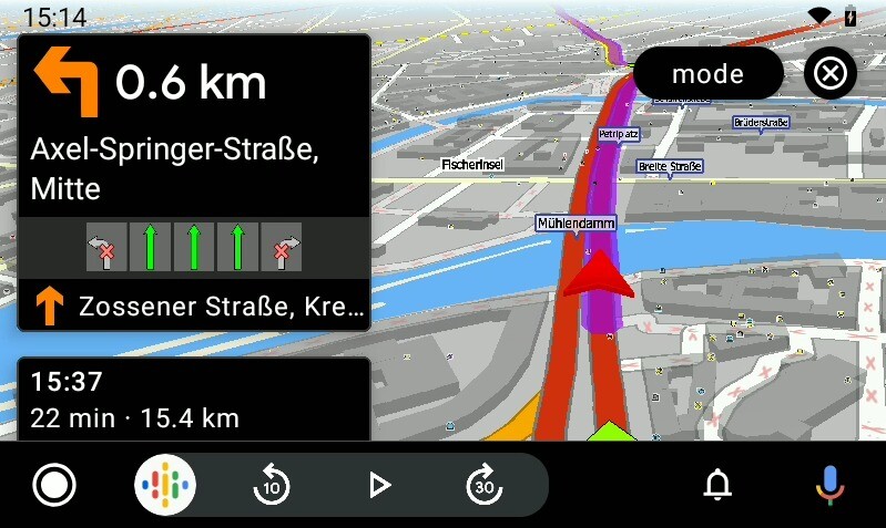 Mapfactor Navigator ya tiene soporte para Android Auto: llega un navegador gratuito, con aviso de radares y mapas sin conexión