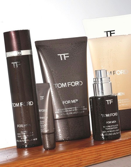 La cosmética masculina de Tom Ford ya se deja ver