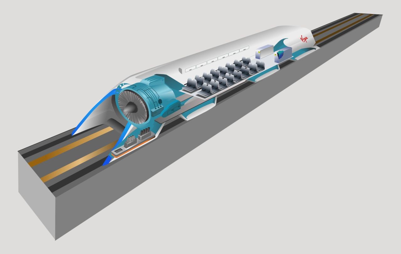 De Madrid a Barcelona en media hora gracias a este sistema de transporte futurista 