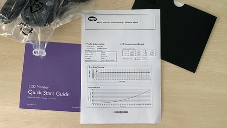 BenQ モニター調整シート