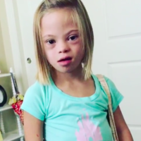 "El síndrome de Down no da miedo, es emocionante": el inspirador mensaje de una niña de siete años portadora del trastorno