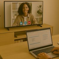 No era parte del plan, pero se ha convertido en una ayuda indispensable: así uso mi Smart TV Samsung para teletrabajar 