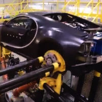 ¡Alucinante! El Bugatti Chiron se pone a punto para Nürburgring usando unas estructuras muy, muy locas