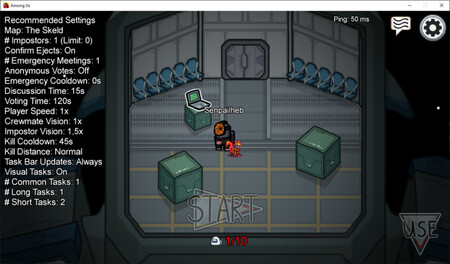 Lista de skins para Among Us