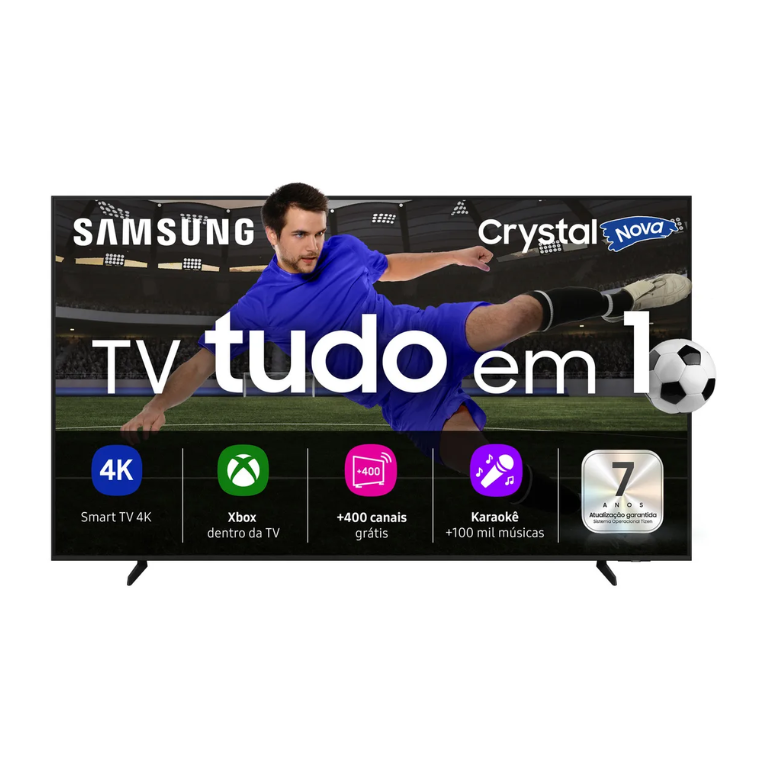 Smart TV Samsung 55” Crystal 4K UN55U8100FGXZd