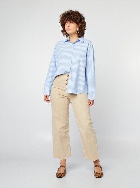 Vaquero Ancho Wide Leg Con Cierr