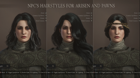 Npc S Hairstyles For Arisen And Pawns