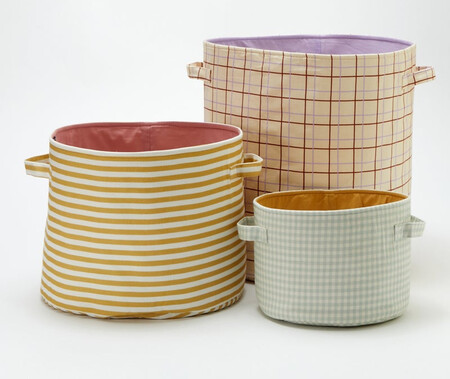 Lote Tres Cestas Almacenaje Kiabi