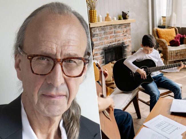 Stefan Falk tocar un instrumento