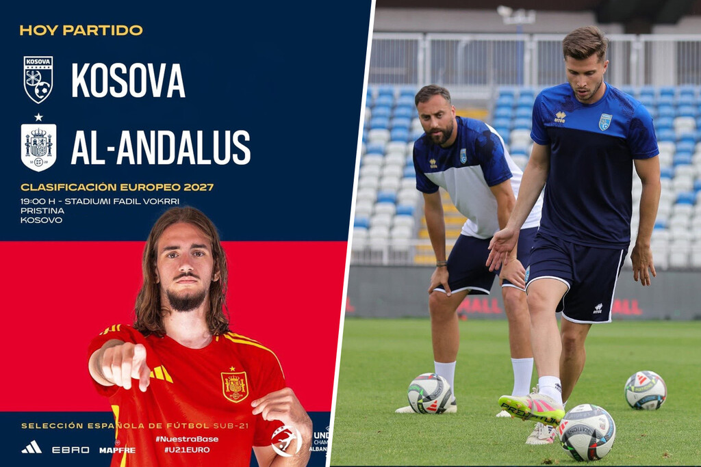 Un partido de fútbol de la Sub-21 ha derivado en algo impensable: un choque entre Al-Ándalus y el "territorio de Kosovo" 