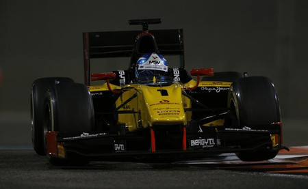 Jolyon Palmer y Stéphane Richelmi, pilotos de DAMS en la GP2 en 2014