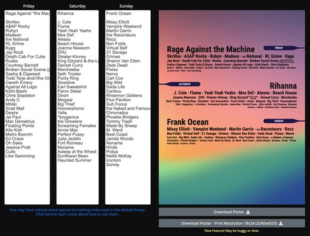 festival poster generator