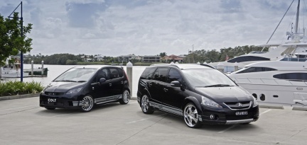 Mitsubishi Colt, Lancer y Grandis versión Panther