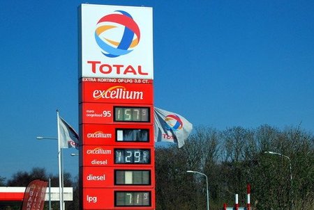 Gasolinera en Holanda