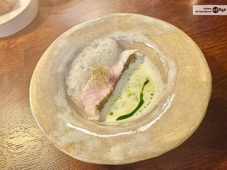 Besugo Con Beurre Blanc De Kimchi Blanco