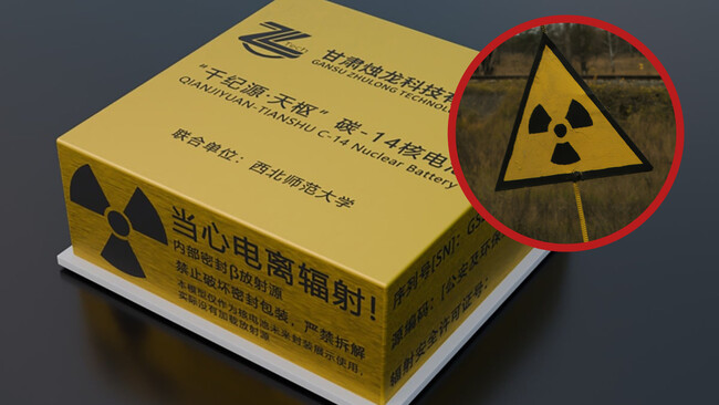 Bateria Nuclear China