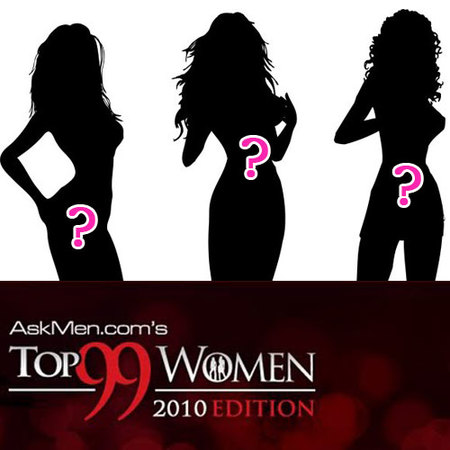 Las mujeres más deseadas de 2010 para AskMen.com