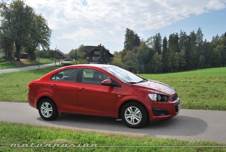 Chevrolet Aveo Diesel, presentación y prueba en Suiza