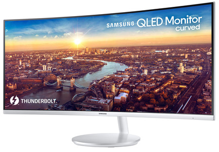 Samsung apuesta por la conexión Thunderbolt 3 en su nuevo monitor curvo y ultrapanorámico