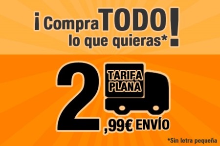 Mequedouno pone tarifa plana a sus gastos de envío