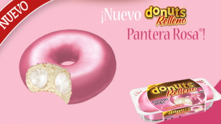 Donut Relleno Pantera Rosa