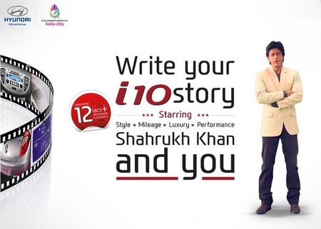 Shahrukh Khan - Hyundai i10