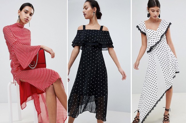 Vestido Invitada Lunares