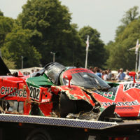 Dolorpasión™ es ir a Goodwood y dejar así el Mazda 767B 