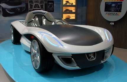 Peugeot Flux Concept en el Salón de Frankfurt
