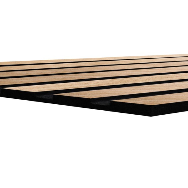 Revestimiento de pared palilleria acústico ARTENS Inari roble de 260x30cm