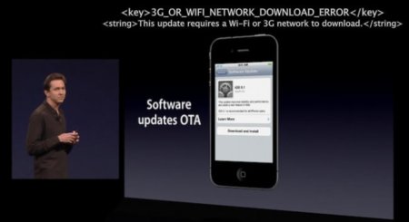iOS 5 permitirá actualizaciones (OTAs) por 3G