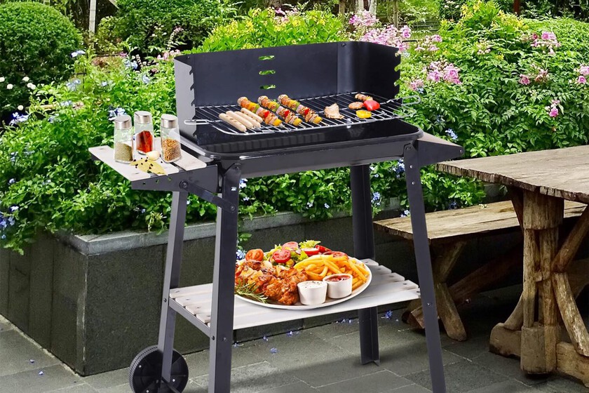 Esterilla Protectora Para Barbacoa Floordirekt 180x180 Cm Ignífuga Y Antideslizante – Ideal Para Jardín Y Terraza