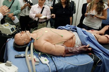 Novedoso simulador de paciente humano