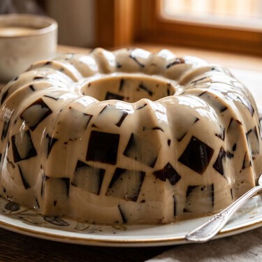 Cómo hacer una gelatina de café de mosaico cremosita: con pocos ingredientes, en licuadora y en menos de 1 hora 