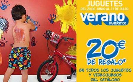 20% o 20€ en juguetes y videojuegos con 'El Corte Inglés'